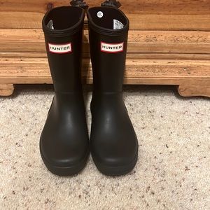 Girls Hunter Boots Size 11 Black